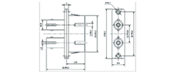 Adaptador de Metal LC-FC SMSX